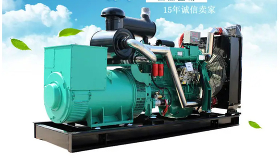 тип набора генератора водяного охлаждения 50Hz Weichai дизельный открытый с шумоглушителем