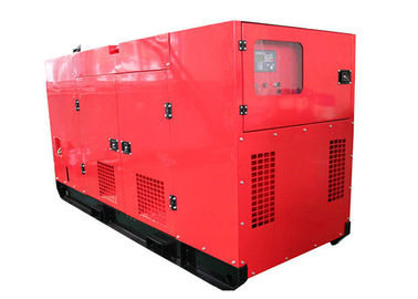 Красный набор генератора ИК6Б155Л-Д21 цвета ИУКХАИ дизельный 90КВ 115КВА с альтернатором марафона